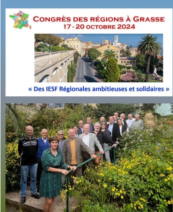 Congrs des rgions  Grasse du 17 au 20 octobre 2024