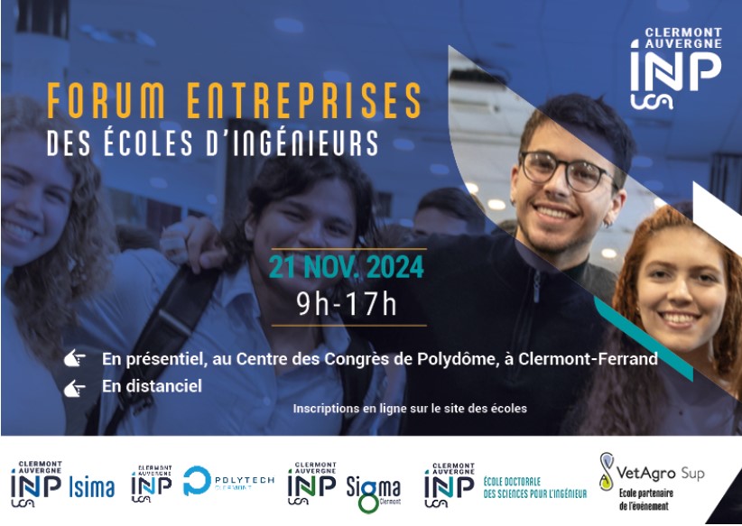 Forum des Entreprises des Ecoles d'Ingnieurs de Clermont Auvergne INP